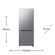Soyuducu Samsung RB50DG602ES9WT