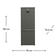 Холодильник Beko B5RCNE565HXPMG