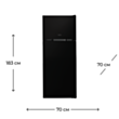 Холодильник Vestel RM670TF3M-BL