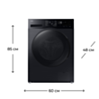 Стиральная машина Samsung WD90DG5G34BBLP