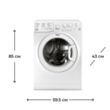 Стиральная машина Hotpoint VMSL 601 W