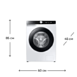Стиральная машина Samsung WW80AG6S28AELP