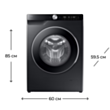 Стиральная машина Samsung WW90DG6U34LBLP
