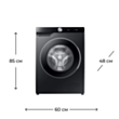 Стиральная машина Samsung WW90DG6G94LBLP