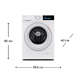 Стиральная машина Toshiba TW-BN80C2UZ(WK)