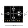 Варочная поверхность Electrolux GPE363RBK