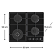 Plitə Gorenje GTW641EB