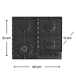 Plitə Gorenje GW642SYB