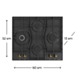 Plitə Gorenje GW6D42CLB