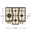 Plitə Gorenje GW6D42CLI
