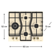 Варочная поверхность Gorenje GW6D42CLI