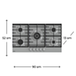 Plitə Gorenje GW9C51X