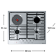 Варочная поверхность Gorenje K6N30IX