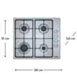 Варочная поверхность Bosch PBP6C5B62Q