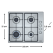 Plitə Bosch PBP6C5B62Q