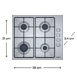 Plitə Bosch PBP6C5B82O