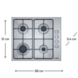 Варочная поверхность Bosch PBP6C5B82O