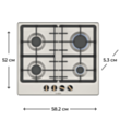 Варочная поверхность Bosch PGP6B1B92R