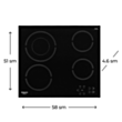 Plitə Hotpoint Ariston HR 632 B