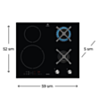 Plitə Electrolux EGD6576NOK