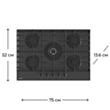 Варочная поверхность Gorenje GTW7C51B