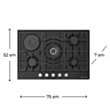 Plitə Electrotech H7107P13IS EMB
