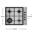 Plitə Beko HIBW64125SX