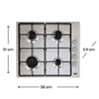 Plitə Beko HIZG 64120 X