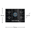 Варочная поверхность Electrolux KGG75362K