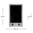 Plitə Teka EFX 30 2H