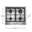 Plitə Teka EWF 60 4G AI AL CI