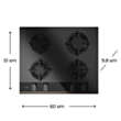 Plitə Teka GBC 64-G1 GBC BM