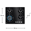 Варочная поверхность Electrolux KGG6437K