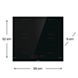 İnduksion plitə Gorenje GI6401BSCE
