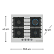 Plitə Bosch PPP6A2I40R