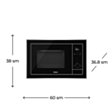 Mi̇krodalğalı soba Teka ML 820 BIS