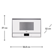 Микроволновая печь Teka ML 822 BIS L White