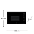 Mikrodalğalı soba Teka ML 825 TFL