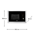 Микроволновая печь Teka MWL 20 BIS