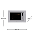 Микроволновая печь Krona Laune 60 WH K