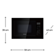 Mikrodalğalı soba Electrotech MW ET626