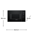 Mikrodalğalı soba Bosch BFL524MB2