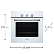Духовой шкаф Bosch HBF011BV0Q