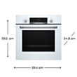 Soba Bosch HBF534EW0Q