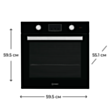 Духовой шкаф Indesit IFW 65Y0 J BL