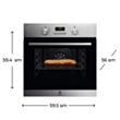 Soba Electrolux EOF3H00BX