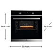 Soba Electrolux EOF6P76BX