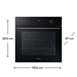 Духовой шкаф Samsung NV68A1145RK/WT