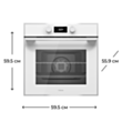 Духовой шкаф Teka HLB 840 SS Белый