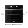 Soba Teka HLB 8510 P BK